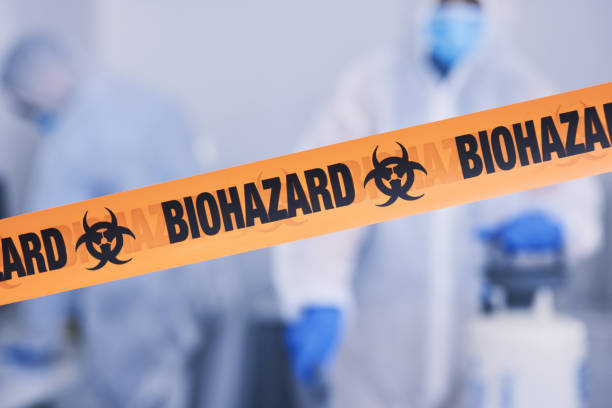 Professional Biohazard Cleanup technician working in Dorothy, NJ